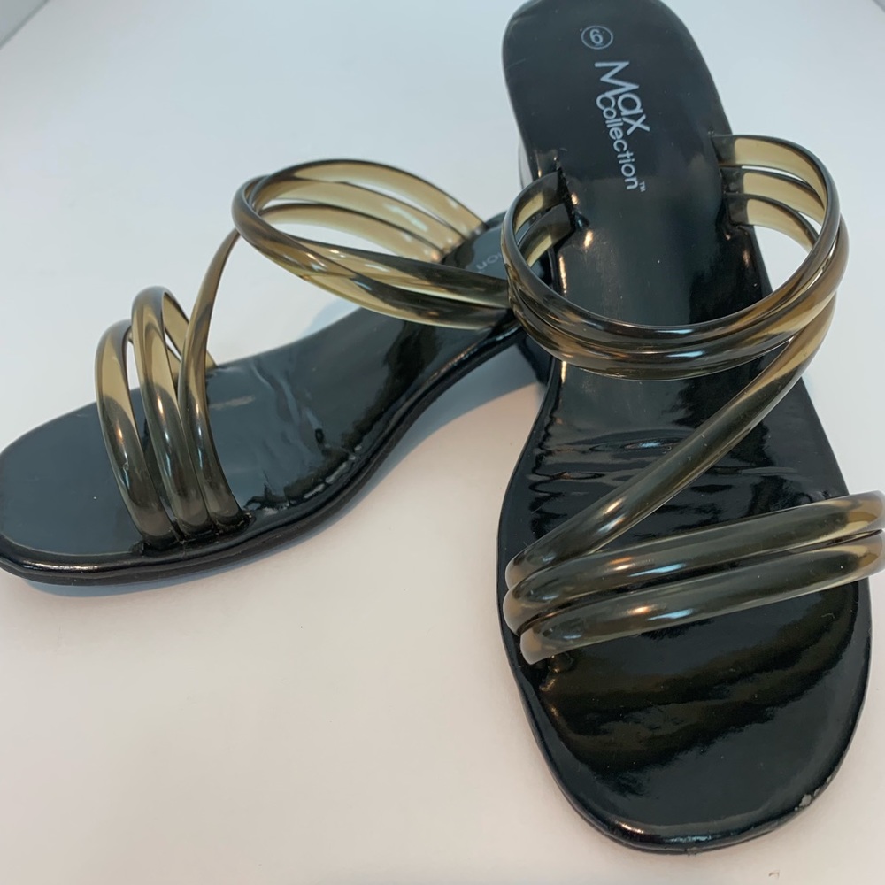 Max Collection Black Sandals